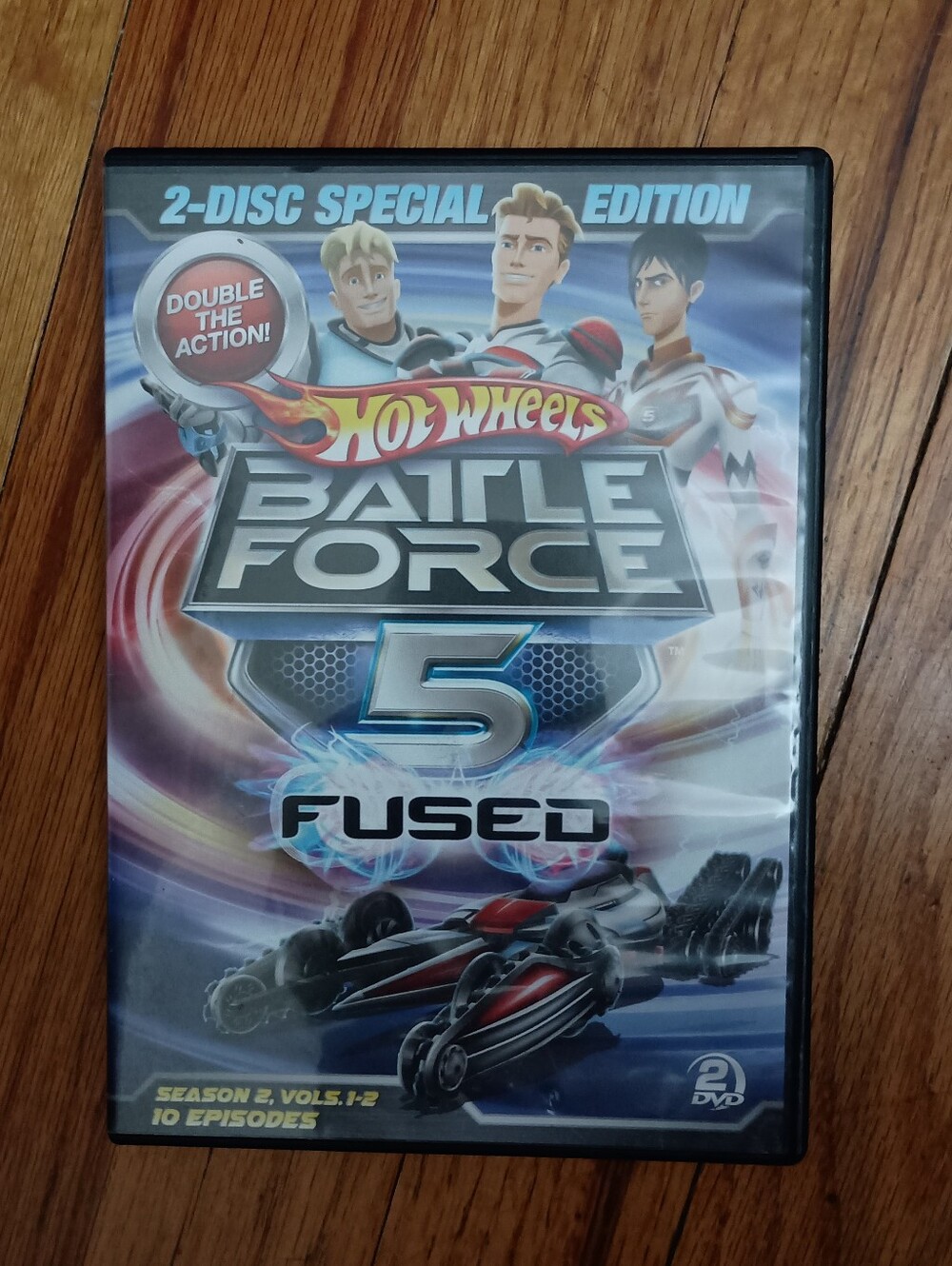 3/$10 🌟 Hot Wheels Battle Force 5: Fused DVD Movie Season 2 Vol 2